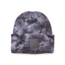 Dk Gray/lt Gray C.C® Tie Dye Boyfriend Beanie | AILI'S CORNER